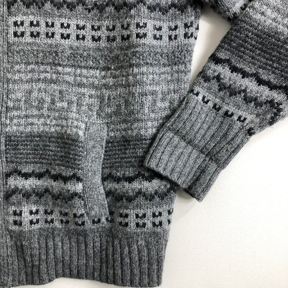 Liz Claiborne Size 2XL Sweater Wool Blend Cardigan Jacket Full Zip Snap Button - Picture 5 of 6